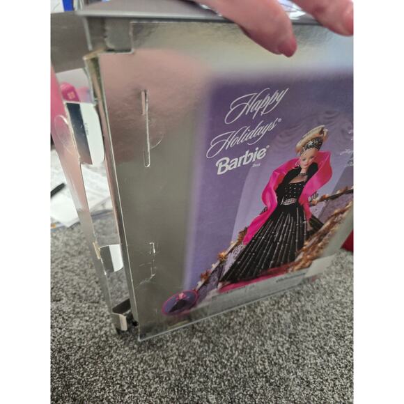 98 Vintage Happy Holidays Barbie New - Picture 3 of 7